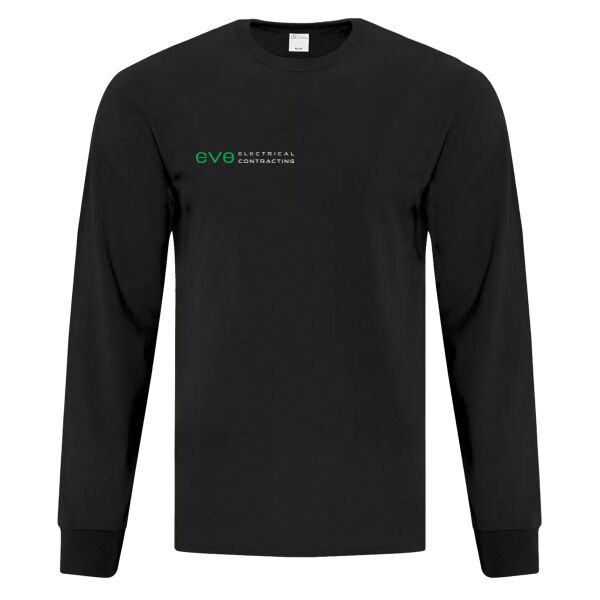 evo Adult Cotton Long Sleeve T-Shirt Thumbnail