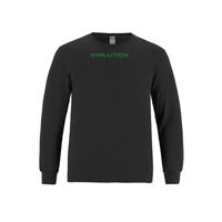 Adult RING SPUN Combed Cotton Long Sleeve Crewneck T-Shirt Thumbnail